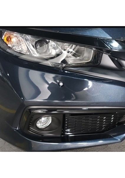 Karbon Fiber Stil Ön Sis Farı Lambası Hood Kaş Kapağı Trim Fit 2019+ Için (Yurt Dışından) fırsatları