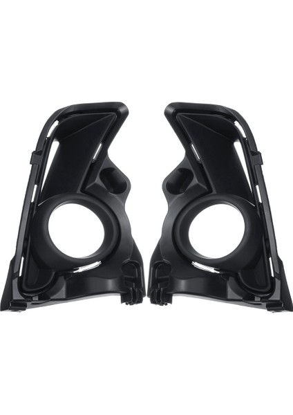 1 Çift Araba Ön Tampon Çerçeve Sis Lambası Lambası Kapağı 2017-2019 Araba Aksesuarları (Yurt Dışından)