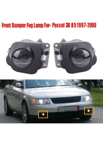 Araba Sağ Ön Tampon Sis Lambası Sürüş Lambası Sis Lamba Donanımı 3b B5 1997-2000 3B0941700 (Yurt Dışından) fiyatları