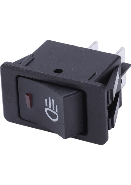 12V 35A Araç Araba Tekne Sis Farı LED Rocker Anahtarı Açma-Kapama Dash Dashboard Kırmızı (Yurt Dışından)