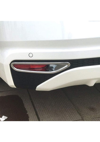 Altima Için (L34) 2019 2020 2021 Araba Aksesuarları Krom Arka Sis Lambası Lambası Kapağı Trim Dekoratif Çerçeve Koruma (Yurt Dışından) indirimleri