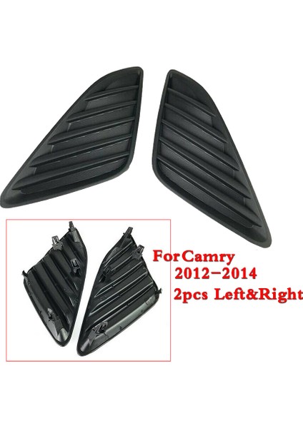 2012-2014 Çift Ön Tampon Sis Lambası Kapağı Çerçeveleri Için (Yurt Dışından) fiyatları