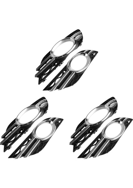 3x Araba Ön Sis Farı Izgarası Krom Ayar Kapağı Seti-E-Sınıfı W211 07-09 A2118851174 A2118851274 (Yurt Dışından) modelleri