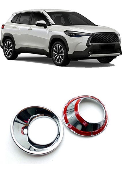 Abs Krom Için 2020 2021 Için 4x Ön Sis Lambası Işık Kapağı (Yurt Dışından) indirimleri