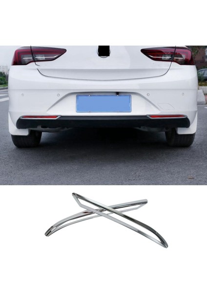 Regal 2017 2018-2021 Için Araba Arka Sis Lambası Lambası Kapağı Trim Kuyruk Lambası Çerçeve Kalıplama Dekor Etiket Aksesuarları (Yurt Dışından) indirimleri