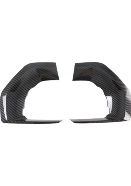 Araba Karbon Fiber Ön Tampon Spoiler Kapakları Trim Sis Farları Kaş Rüzgar Bıçak Etiket Mohave 2020 2021 2022 (Yurt Dışından)