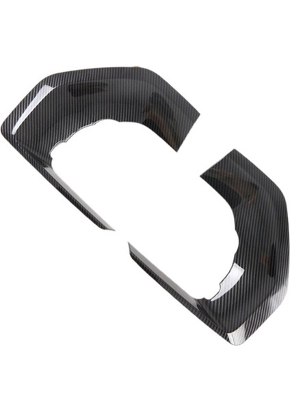 Araba Karbon Fiber Ön Tampon Spoiler Kapakları Trim Sis Farları Kaş Rüzgar Bıçak Etiket Mohave 2020 2021 2022 (Yurt Dışından) fırsatları