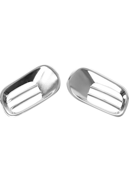 2 Adet Yan Lamba Kapağı Işık Düzeltir Tampon Koruyucu Arka Kuyruk Sis Lambası Lamba Çerçevesi 2015-2019 Için (Yurt Dışından)