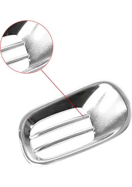 2 Adet Yan Lamba Kapağı Işık Düzeltir Tampon Koruyucu Arka Kuyruk Sis Lambası Lamba Çerçevesi 2015-2019 Için (Yurt Dışından) fırsatları