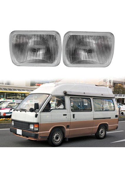 1 Çift Yedek Tampon Şeffaf Lens Sis Farı Düzeneği Ampul ile 1982-2004 Için Fit (Yurt Dışından) fiyatları