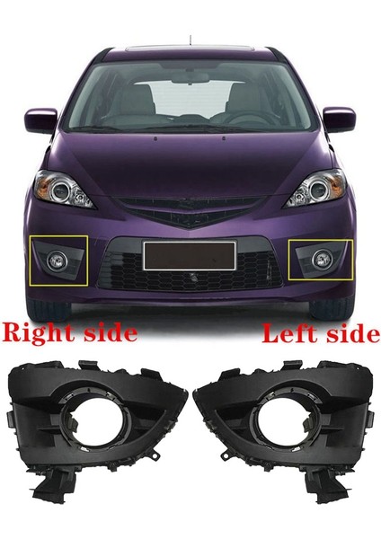 Araba Ön Sol Tampon Sis Işık Lambası Davlumbaz Konut Kapak Değiştirme 5 M5 2008 2009 2010 (Yurt Dışından) fiyatları