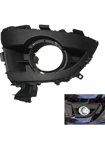 Araba Ön Sol Tampon Sis Işık Lambası Davlumbaz Konut Kapak Değiştirme 5 M5 2008 2009 2010 (Yurt Dışından) indirimleri