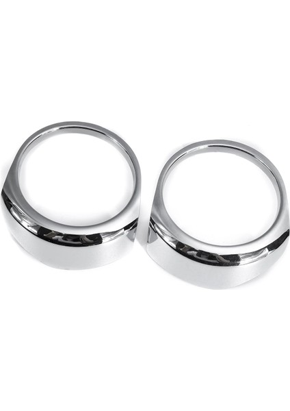 Kenar 2015-2018 Için Krom Ön Tampon Çerçeve Sis Farları Çerçeve Trim Yuvarlak Kapak (Yurt Dışından) modelleri