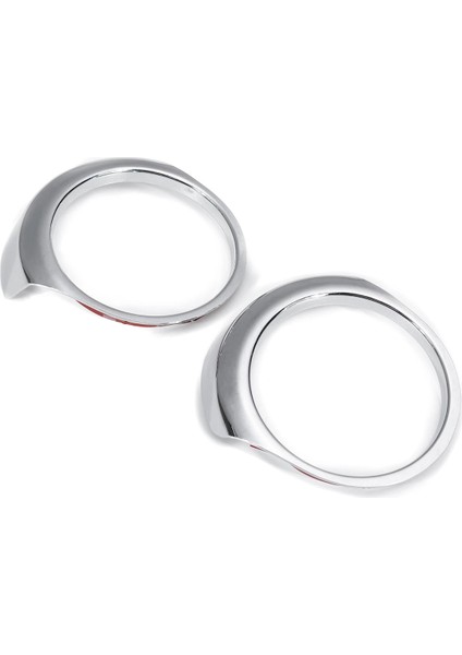 Kenar 2015-2018 Için Krom Ön Tampon Çerçeve Sis Farları Çerçeve Trim Yuvarlak Kapak (Yurt Dışından) fırsatları