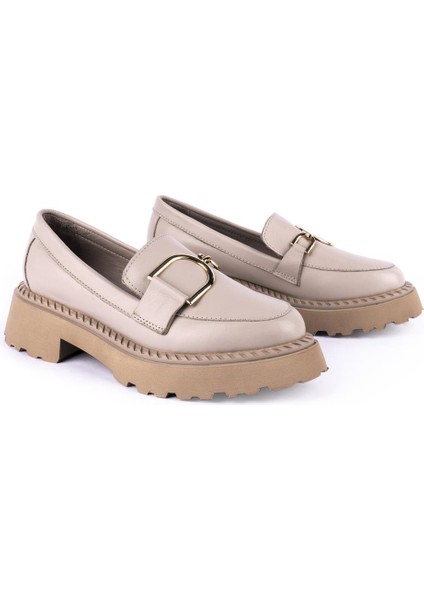 Modern Rahat Oxford Tokalı Ayakkabı Buz 7888 fiyatları