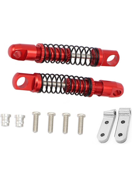 WPL D12 için 8x RC Araç Metal Arka Şok Emici Damper Montaj Sabit Koltuk Yükseltmeleri Parça Aksesuarları 1 (Yurt Dışından)
