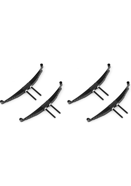 4 Takım Çelik Yaprak Yaylar 1/14 Rc Traktör Römork Kamyon Model Araba Yükseltme Parçaları Yedek Aksesuarlar, F (Yurt Dışından)