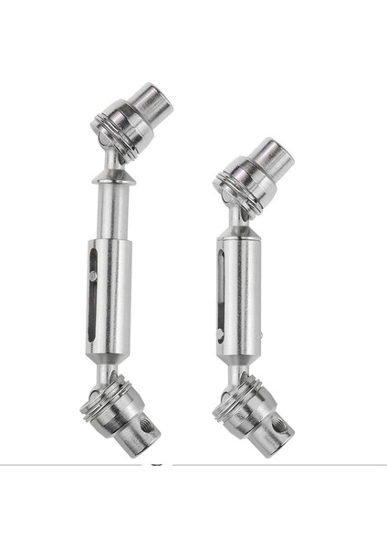 6x Yükseltme Metal Cvd Tahrik Mili D12 C24 C34 B14 B24 B16 B36 Mn D90 MN99S Rc Araba Aksesuarları, Gümüş (Yurt Dışından)