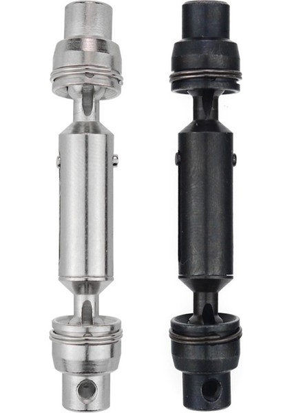 6x Yükseltme Metal Cvd Tahrik Mili D12 C24 C34 B14 B24 B16 B36 Mn D90 MN99S Rc Araba Aksesuarları, Gümüş (Yurt Dışından)