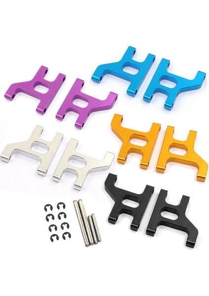 2 Adet Metal Ön Süspansiyon Kolu Salıncak Kolları 1/10 Rc Paletli Araba CC01 Cc-01 Yükseltme Parçaları Aksesuarları, Mor (Yurt Dışından)