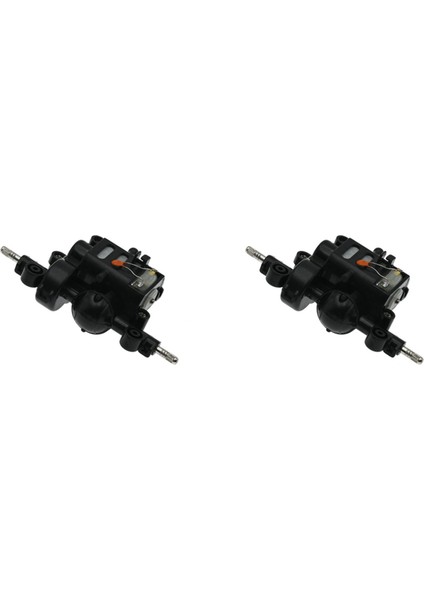 2x 130 Motor Şanzıman ve Arka Aks Seti D12 Mini 1/16 Rc Drift Kamyon Araba Yedek Parça Aksesuarları (Yurt Dışından)