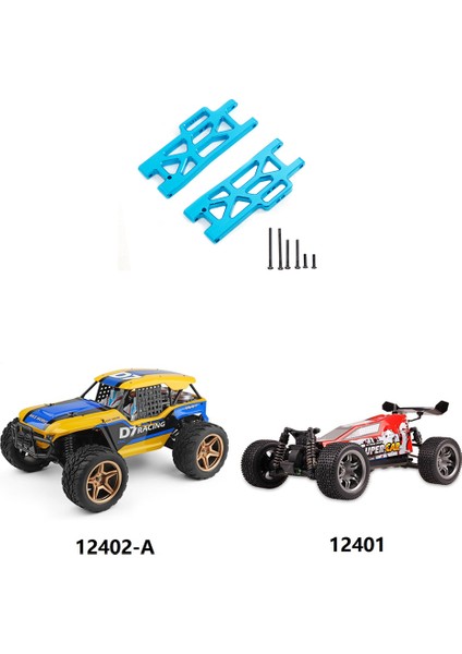 2 Adet Metal Ön Alt Kol Salıncak Kolu 104009 12402-A 12401 12404 12409 Rc Araba Yükseltme Parçaları Aksesuarları, 1 (Yurt Dışından)