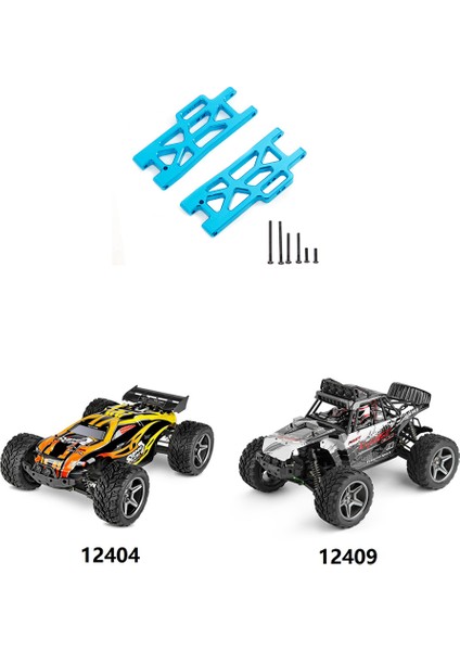 2 Adet Metal Ön Alt Kol Salıncak Kolu 104009 12402-A 12401 12404 12409 Rc Araba Yükseltme Parçaları Aksesuarları, 1 (Yurt Dışından)