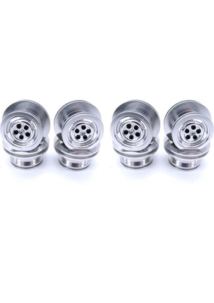 8 Adet Rc Araba Metal Tekerlek Göbeği Tekerlekler Jant 1/12 Mn D90 D91 D96 D99S Model Araba Yedek Parçaları Aksesuarları (Yurt Dışından)