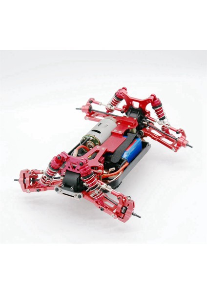 8 Adet Ayarlanabilir Tüm Metal Amortisörler Damper 144001 124019 124018 Rc Araba Yükseltme Parçaları Aksesuarları, 1 (Yurt Dışından)