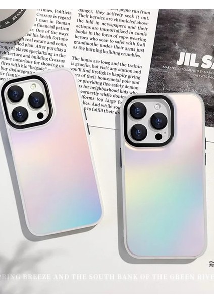 iPhone 11 Uyumlu Bulut Hologram Tasarım Darbe Emici Elit Kılıf