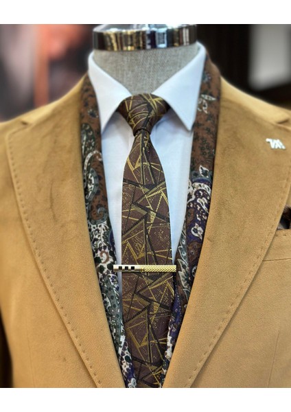 Terziademaltun Italyan Stil Kadife Erkek Tek Ceket Camel T11040 fırsatları