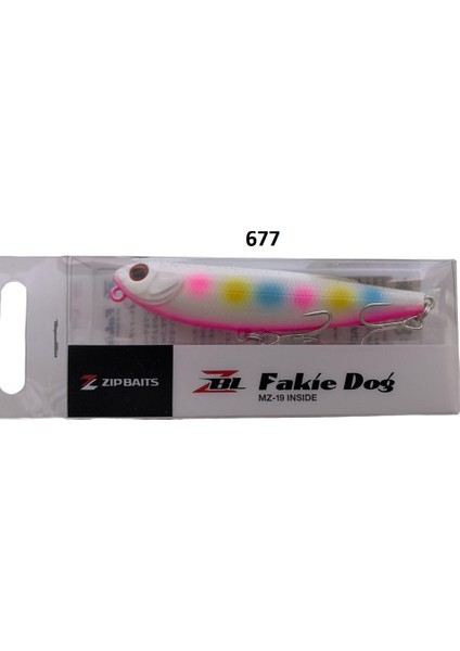 Zipbaits Fakie Dog 90mm WDT Su Üstü 12gr Maket Yem 677