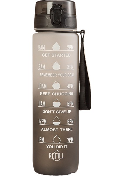 Degrade Renkli Spor Su Şişesi (Yurt Dışından)