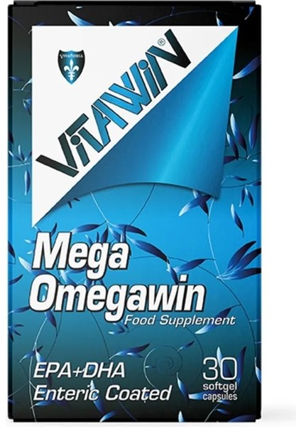 Mega Omegawin Enteric Coated 1.000 mg Balık Yağı Kapsül