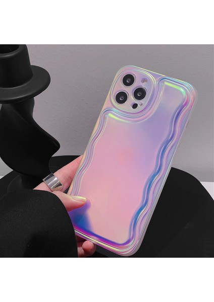 iPhone 13 Pro Lazer Aurora Esnek Tpu Telefon Kapağı (Yurt Dışından)