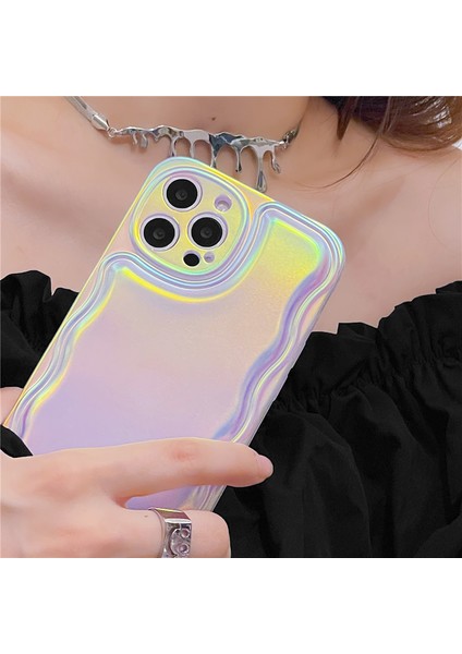 iPhone 13 Pro Lazer Aurora Esnek Tpu Telefon Kapağı (Yurt Dışından)