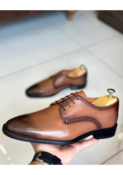 Terziademaltun Italyan Stil Iç Dış Deri Erkek Ayakkabı Taba T11226 fiyatları