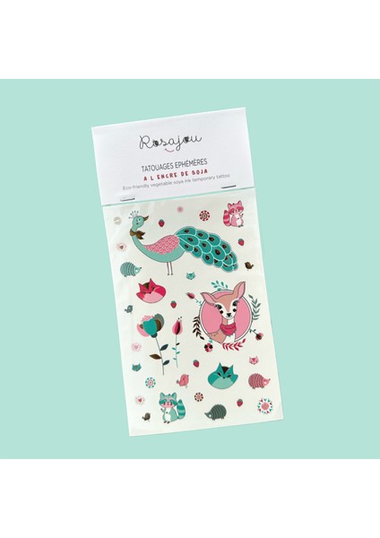 Nature Rosajou Geçici Dövme | Nature