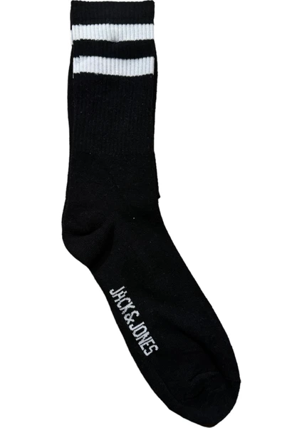 Jack & Jones Aedan Tennıs Sock Sn Erkek Siyah Çorap 12240479-02