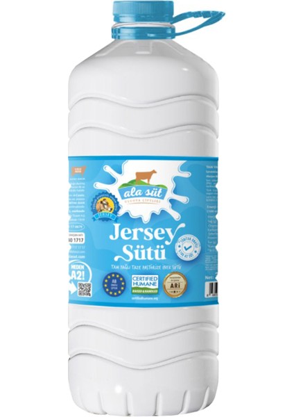 Uluova Jersey Günlük Süt 3 L