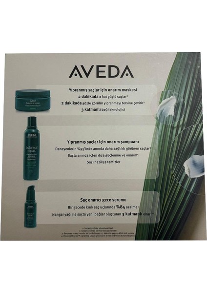 Botanical Repair Saç Oarıcı Bakım Seti (Gece Serumu 30 ml Hediyeli) fiyatları