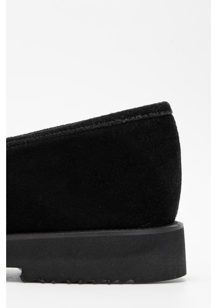 Aydaerkek Siyah Süet Hakiki Deri Loafer Ayakkabı 01 22220 Erk Ayk SK23/24 indirimleri