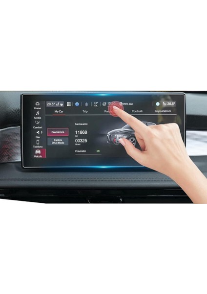Alfa Romeo Tonale Ekran Koruyucu 10.25 Inç Multimedya Şeffaf