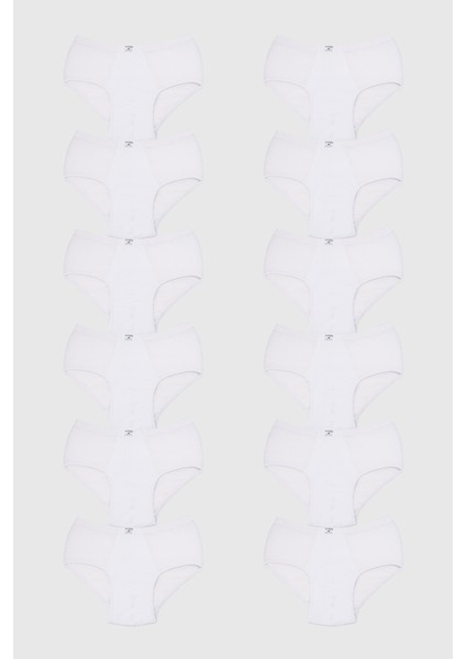 12'li Beyaz Erkek Penye Kilot 002 fiyatları