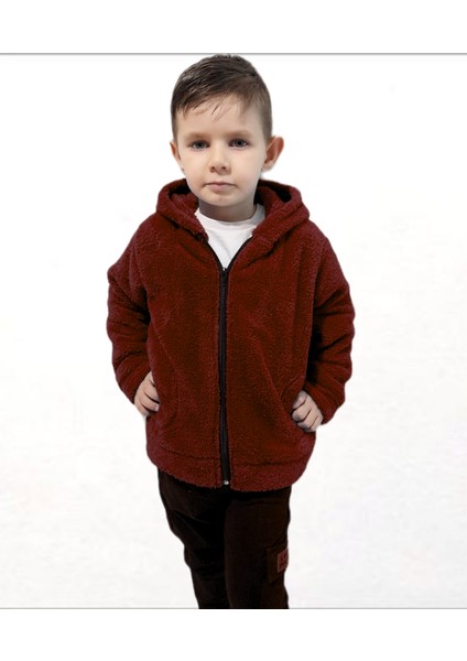 Unisex Genç Çocuk Welsoft Peluş Ceket