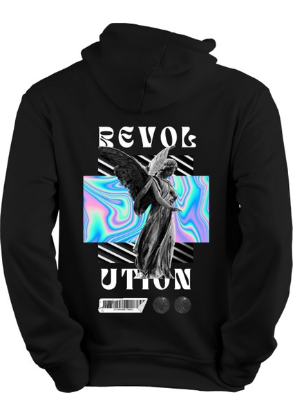 Unısex Revolutıon Baskılı Oversıze Sweatshırt fiyatları