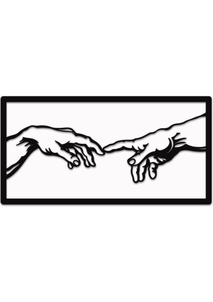 Dekoratif Ilk Yaratılış Temalı Ahşap Tablo Mdf Tablo