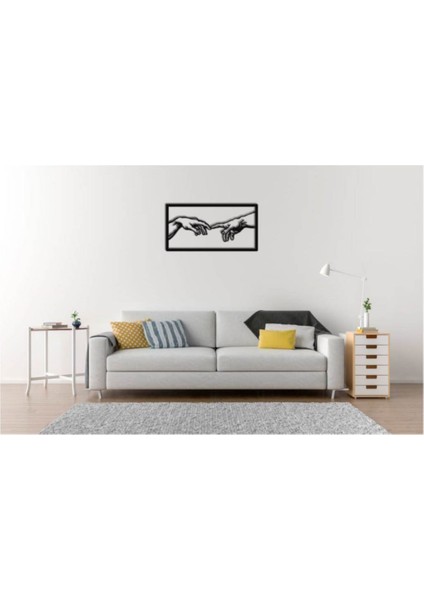 Dekoratif Ilk Yaratılış Temalı Ahşap Tablo Mdf Tablo