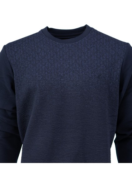 Erkek Mevsimlik Doğal Pamuklu Şık Sweatshirt Bisiklet Yaka Panolu Uzun Kollu Rahat Kesim Tam Kalıp fiyatları