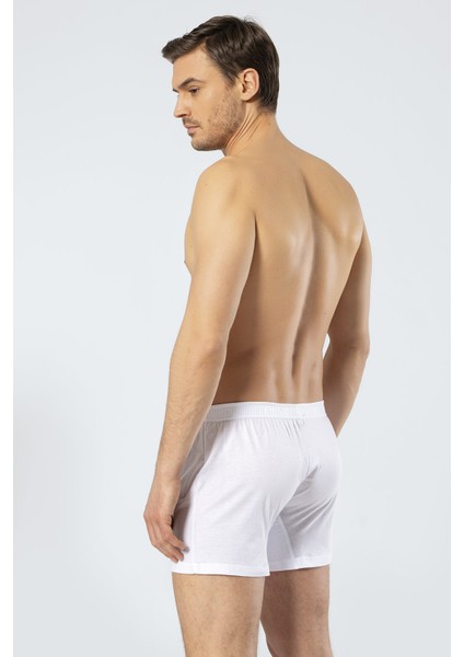 Süprem Dokuma Beyaz Klasik Erkek Boxer %50 Modal %50 Pamuk fiyatları
